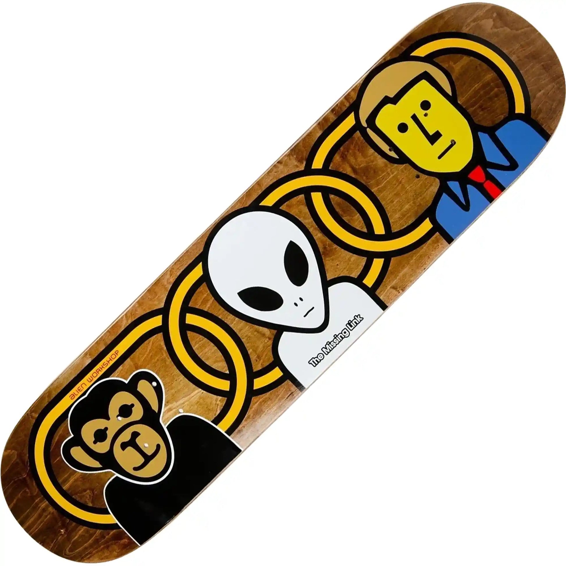 Alien Workshop Missing Link Deck (8.0") - Tiki Room Skateboards - 1