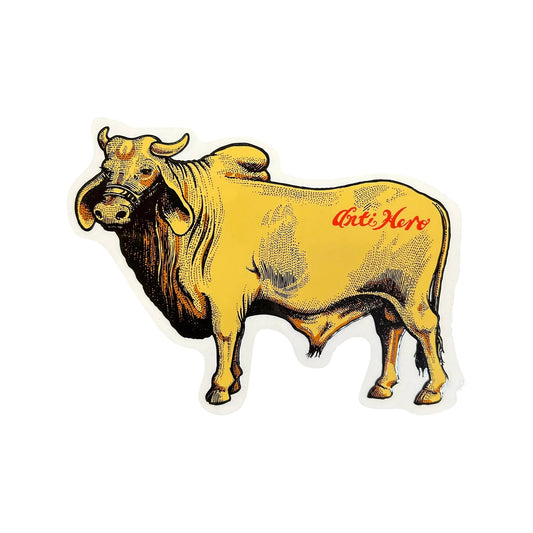 Anti Hero Cow Sticker - Tiki Room Skateboards - 1