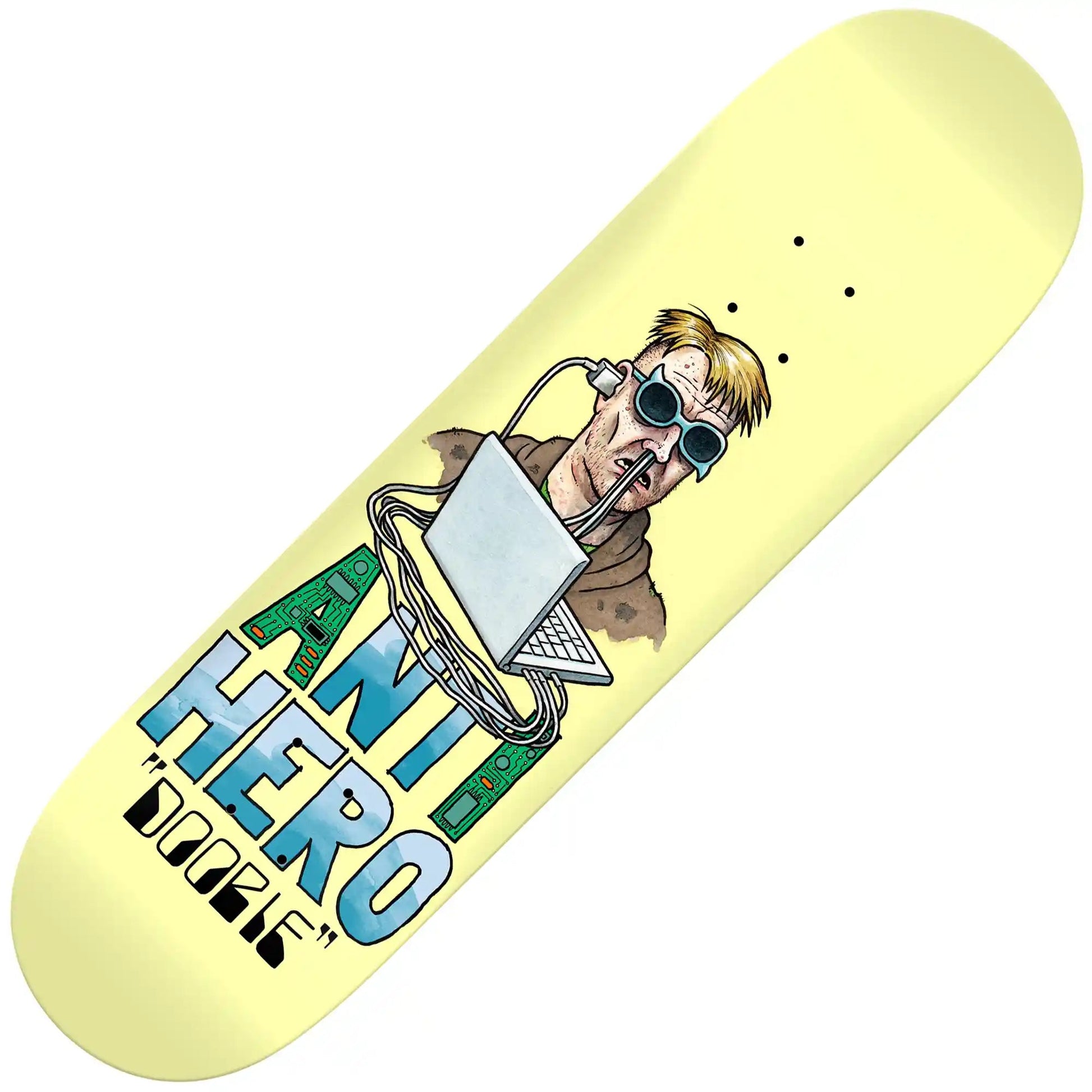 Anti Hero Doobie Anti Intelligence Deck (8.75") - Tiki Room Skateboards - 1