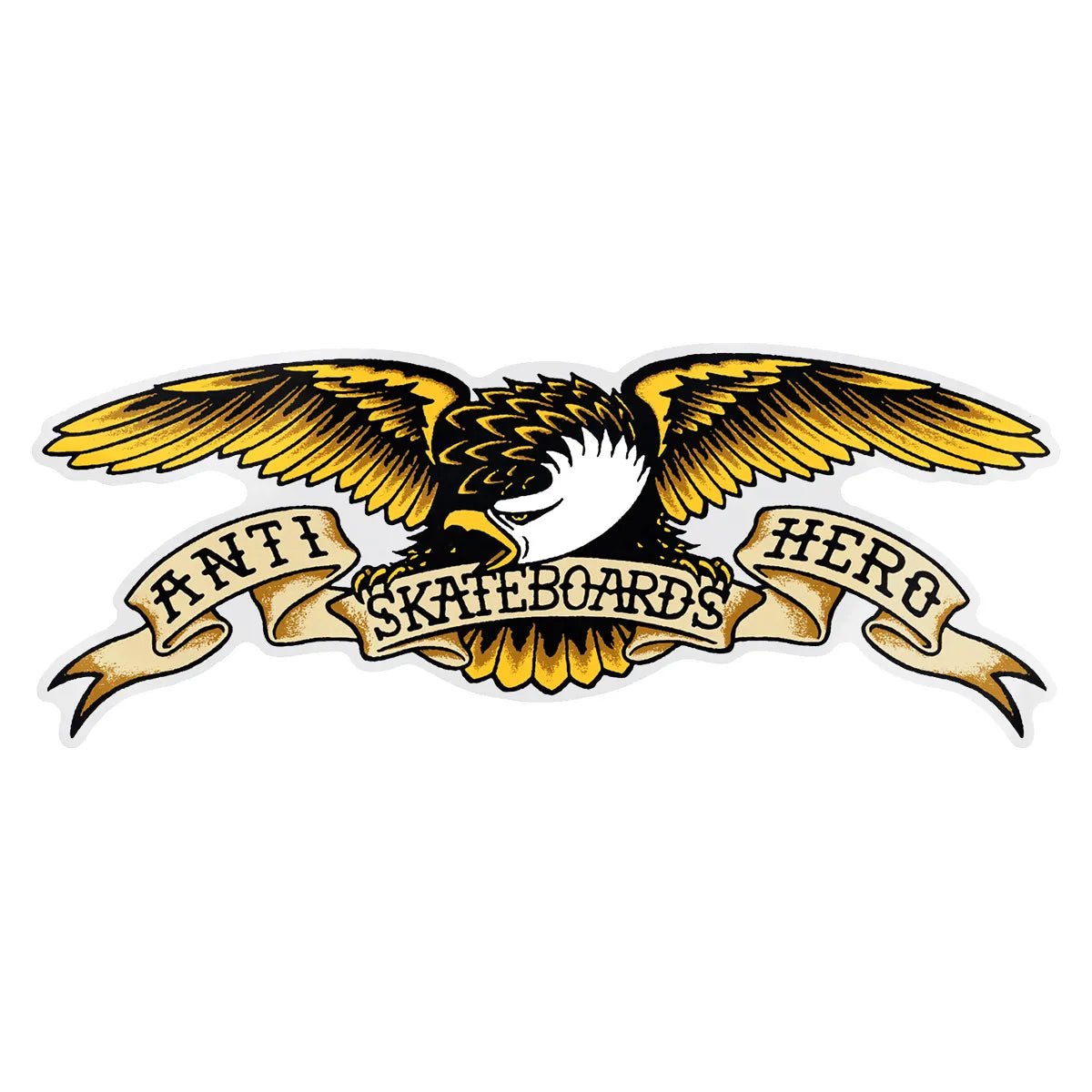 Anti Hero Eagle Medium Sticker - Tiki Room Skateboards - 1