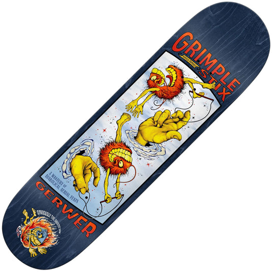 Anti Hero Gerwer Grimple Obvious Greats Deck (8.25") - Tiki Room Skateboards - 1