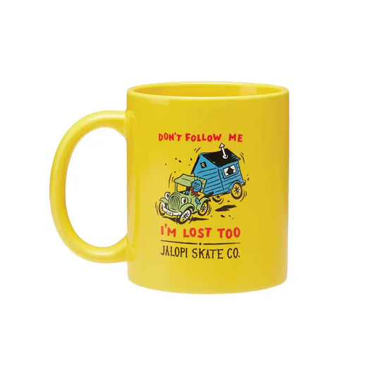 Anti Hero Jalopi Lost Coffee Mug, yellow - Tiki Room Skateboards - 1