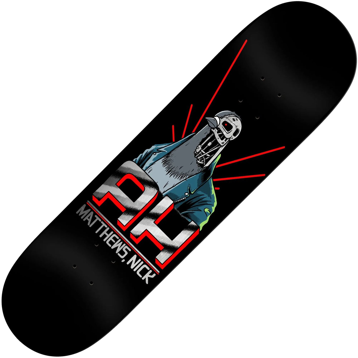 Anti Hero Matthews The Pigeonator Deck (8.5"), black - Tiki Room Skateboards - 1