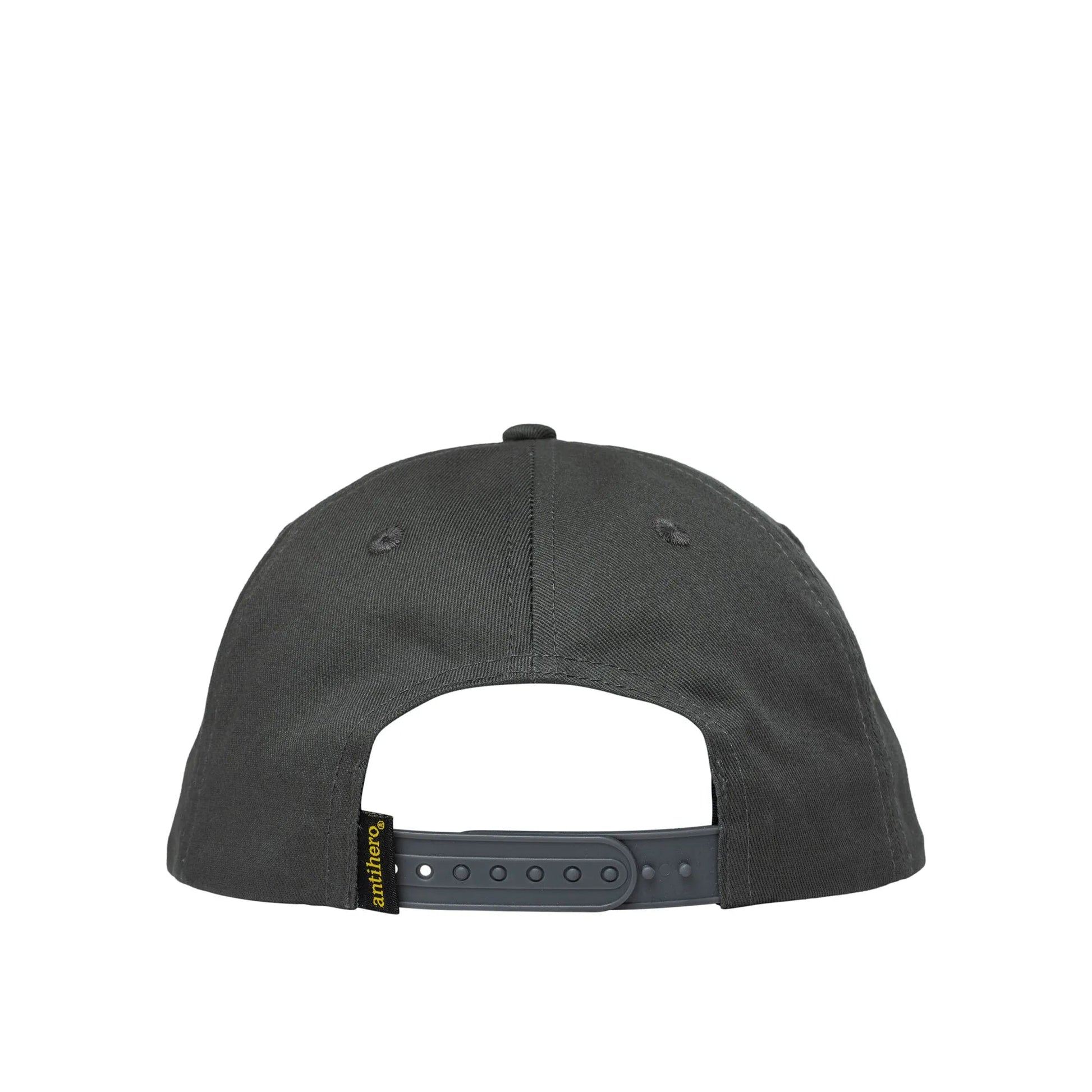 Anti Hero Motorized Snapback, charcoal/orange - Tiki Room Skateboards - 2