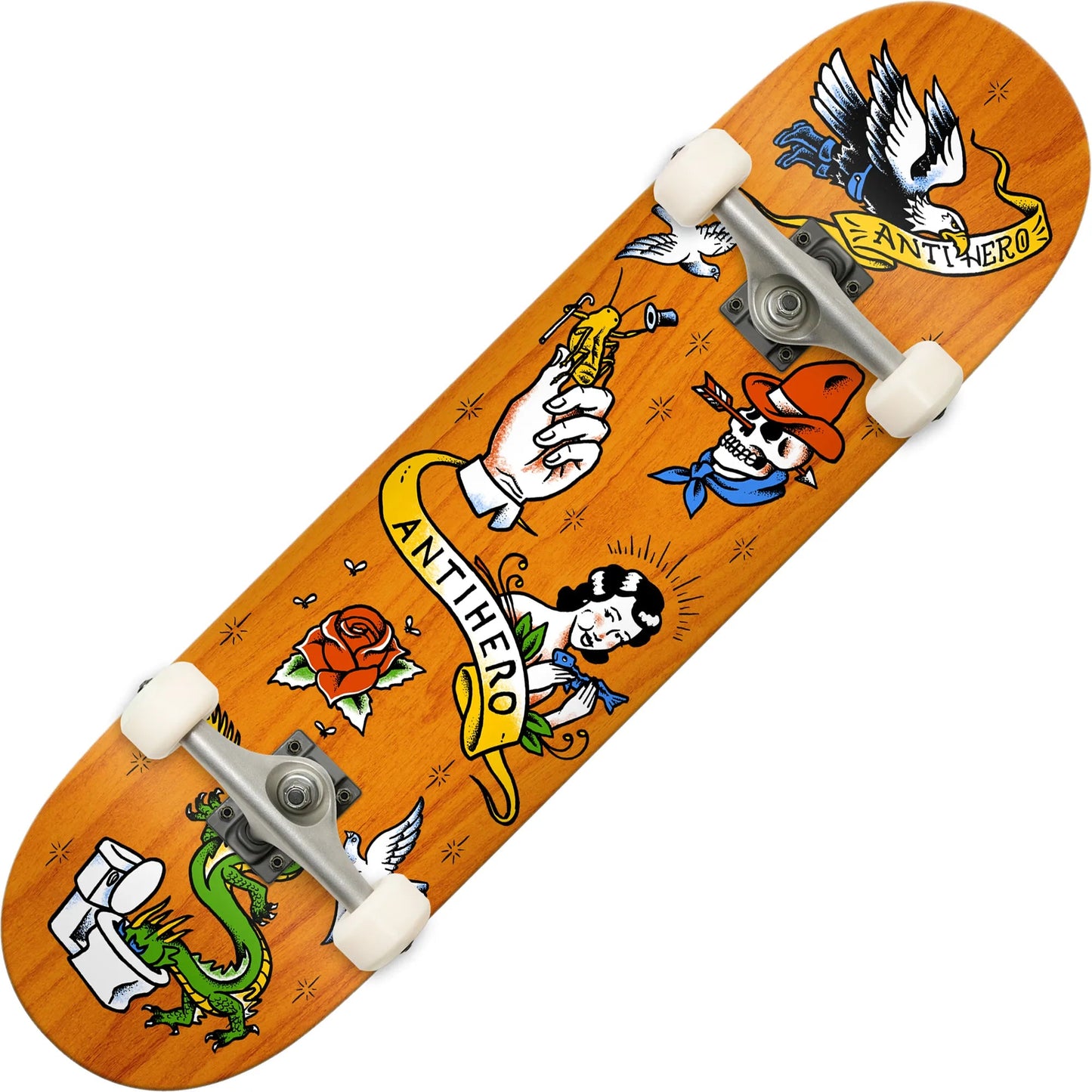 Anti Hero No Regerts Complete (8.06") - Tiki Room Skateboards - 1