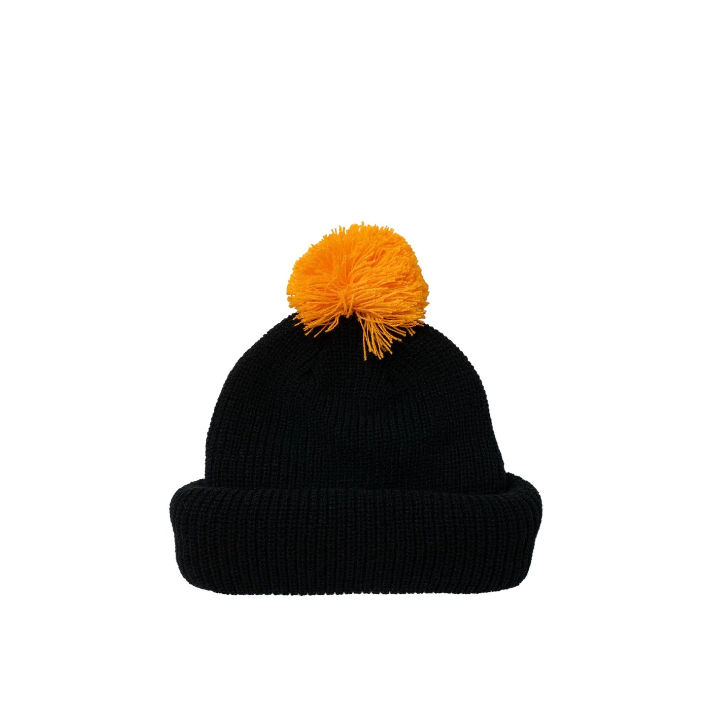 Anti Hero Pomski Knit Balaclava, black/orange - Tiki Room Skateboards - 2