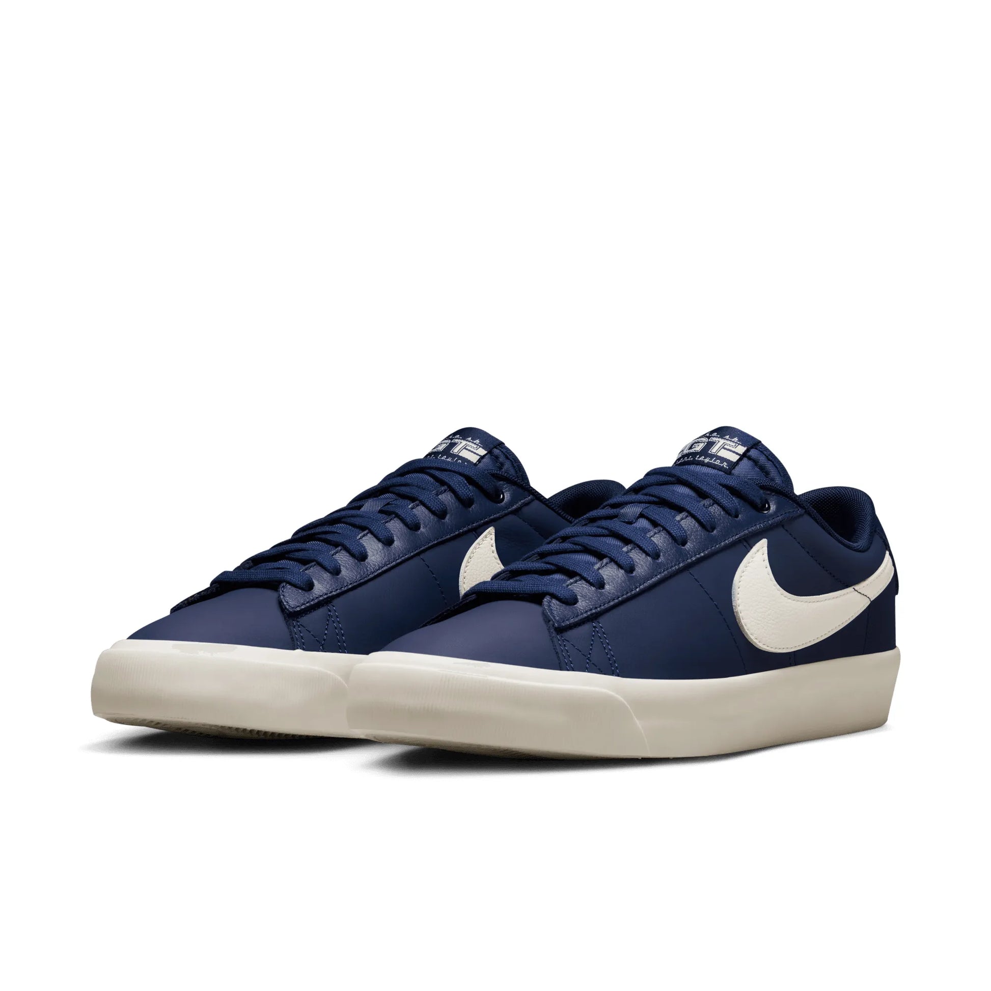 Nike SB Blazer Low Pro Gt, blue void/sail-blue void — available at TIKI ROOM
