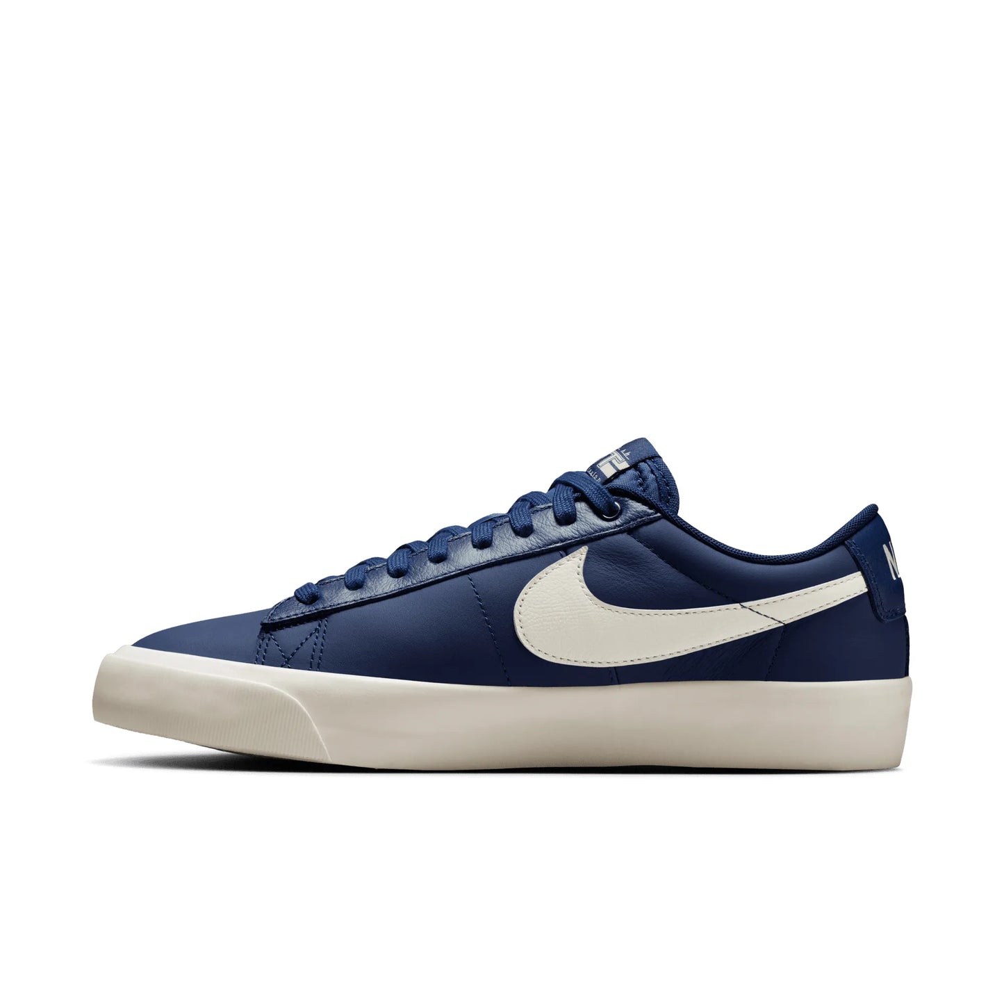 Nike SB Blazer Low Pro Gt, blue void/sail-blue void — available at TIKI ROOM