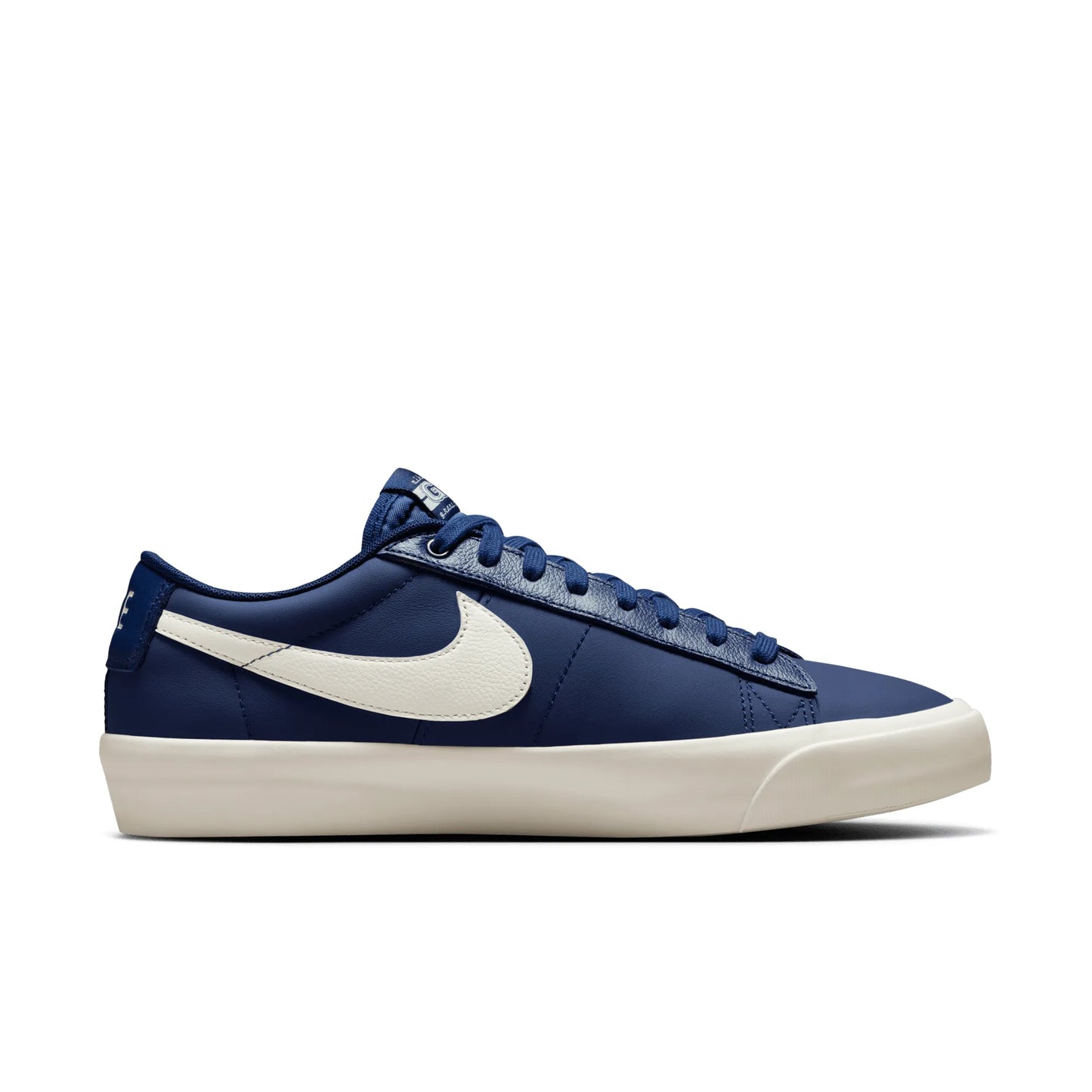 Nike SB Blazer Low Pro Gt, blue void/sail-blue void — available at TIKI ROOM