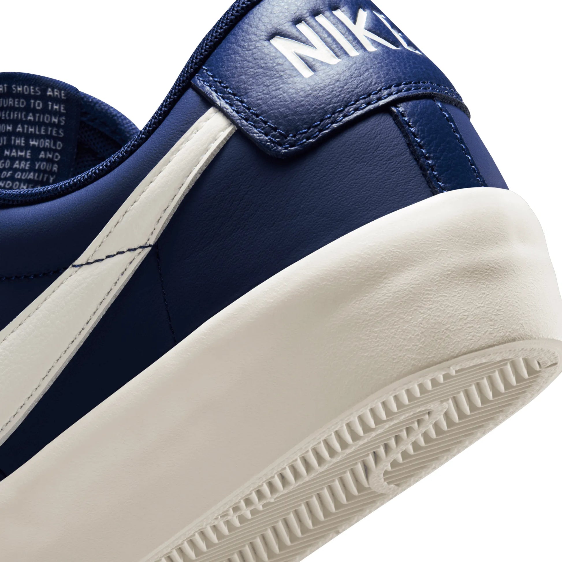 Nike SB Blazer Low Pro Gt, blue void/sail-blue void — available at TIKI ROOM