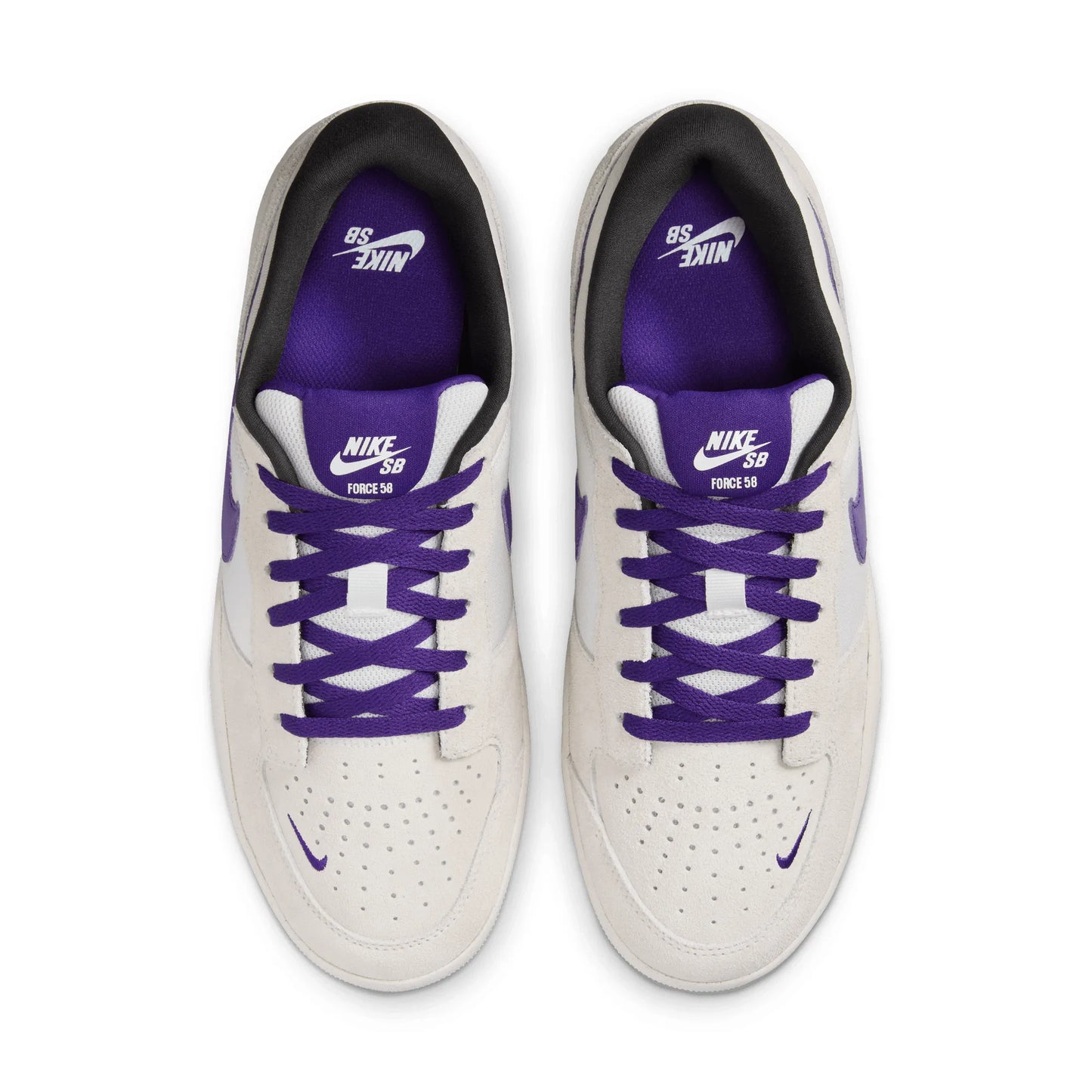 Nike SB Force 58, phantom/court purple-summit white
