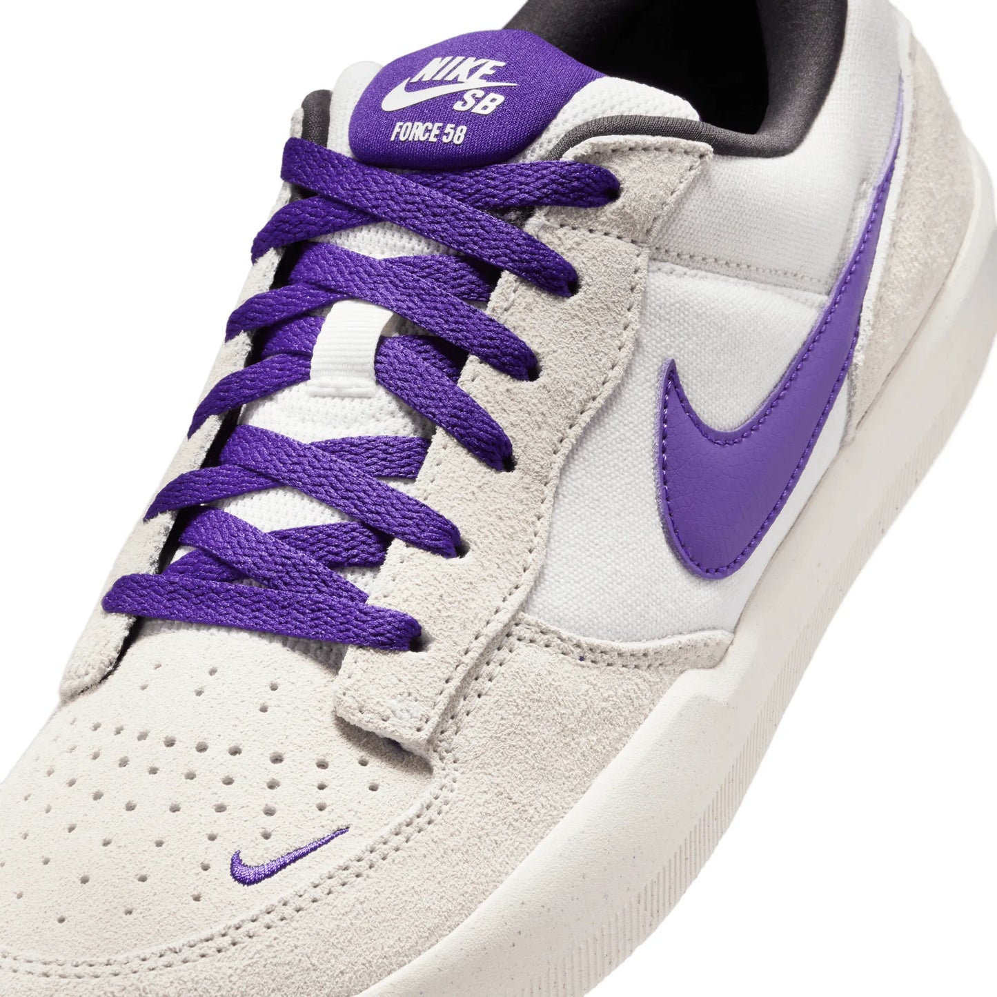 Nike SB Force 58, phantom/court purple-summit white