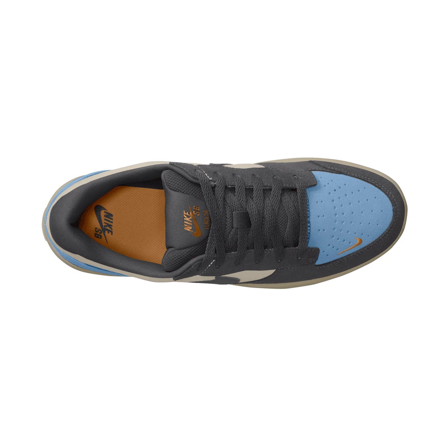 Nike SB Force 58, lt orewood brn/medium ash-psychic blue