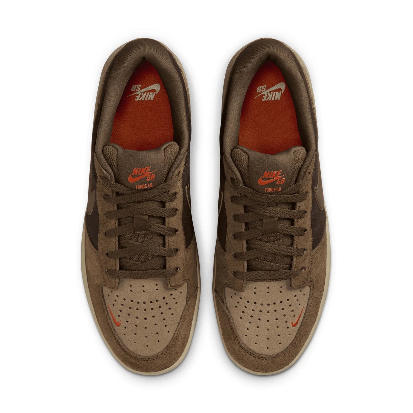 Nike SB Force 58, baroque brown/mosswood brown