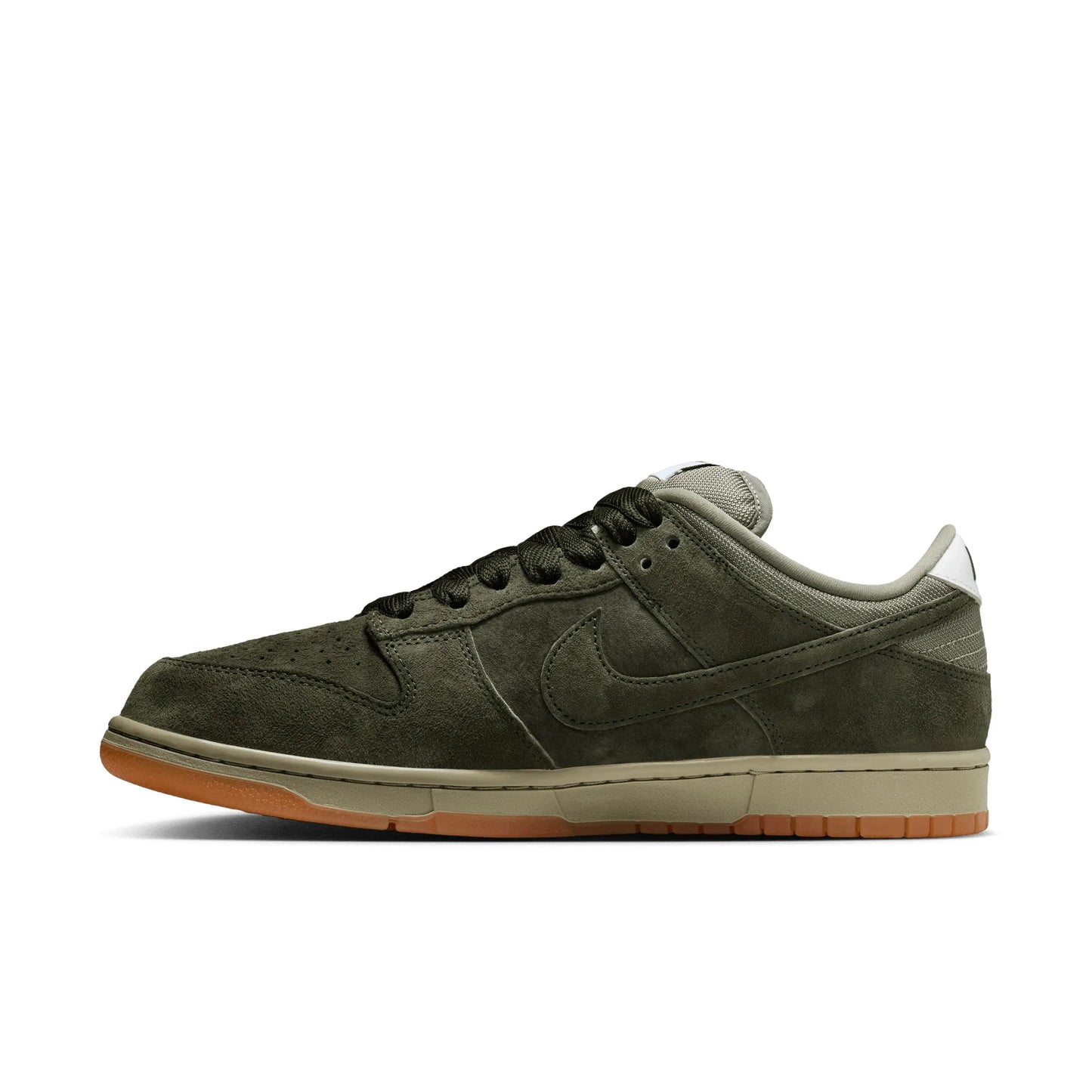 Nike SB Dunk Low Pro B, sequoia/sequoia-light army-white — available at TIKI ROOM
