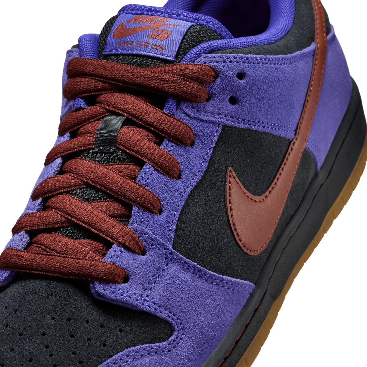 Nike SB Dunk Low Pro, persian violet/cinnamon-off noir