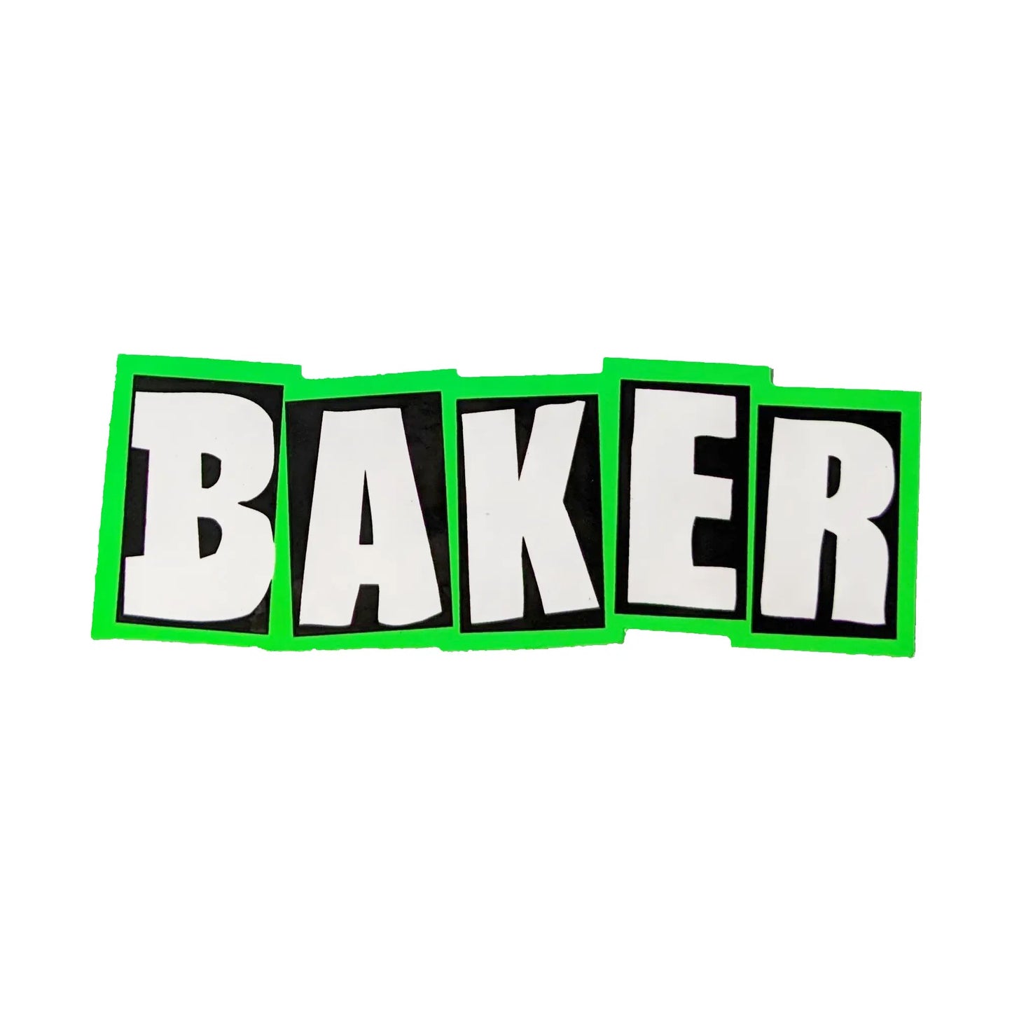 Baker Brand Logo Dip Sticker - Tiki Room Skateboards - 1