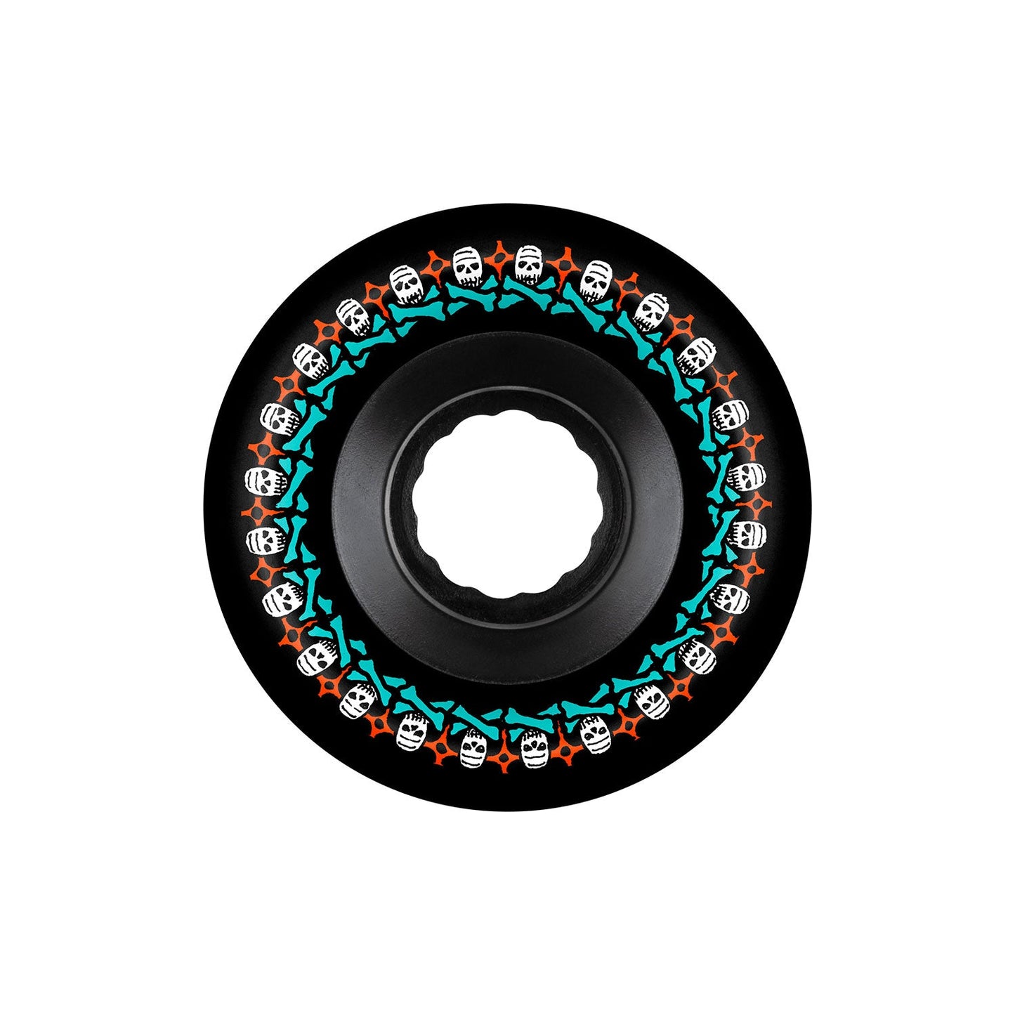 Bones Rough Riders Wheels 80A, black (56mm) - Tiki Room Skateboards - 1