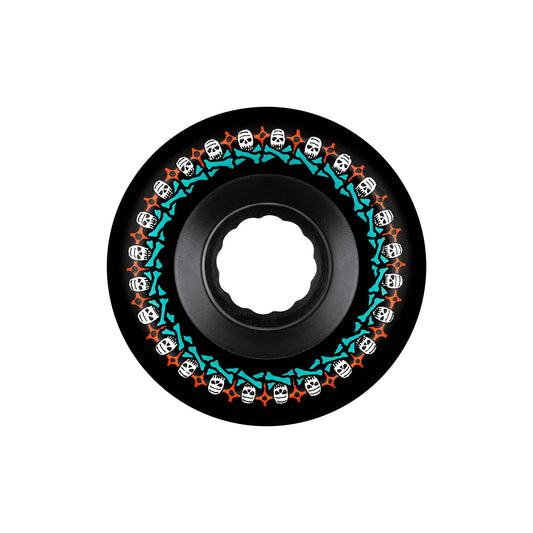 Bones Rough Riders Wheels 80A, black (56mm) - Tiki Room Skateboards - 1