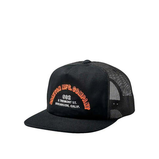 Brixton Haven Trucker Hat, black/black - Tiki Room Skateboards - 1