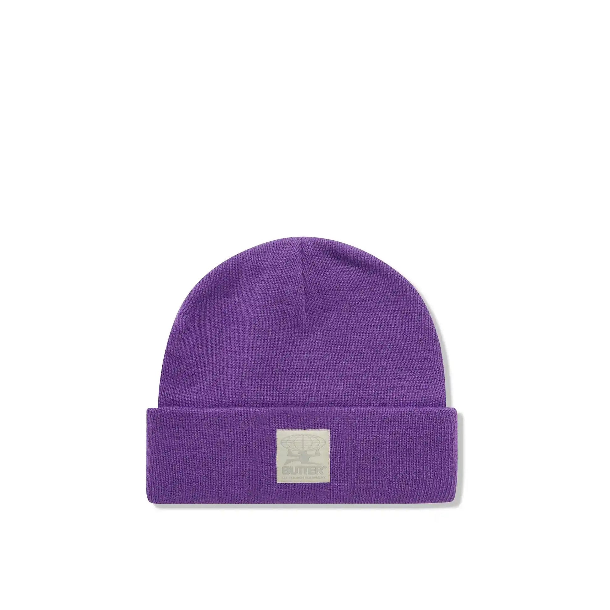 Butter Goods All Terrain Cuff Beanie, violet - Tiki Room Skateboards - 1