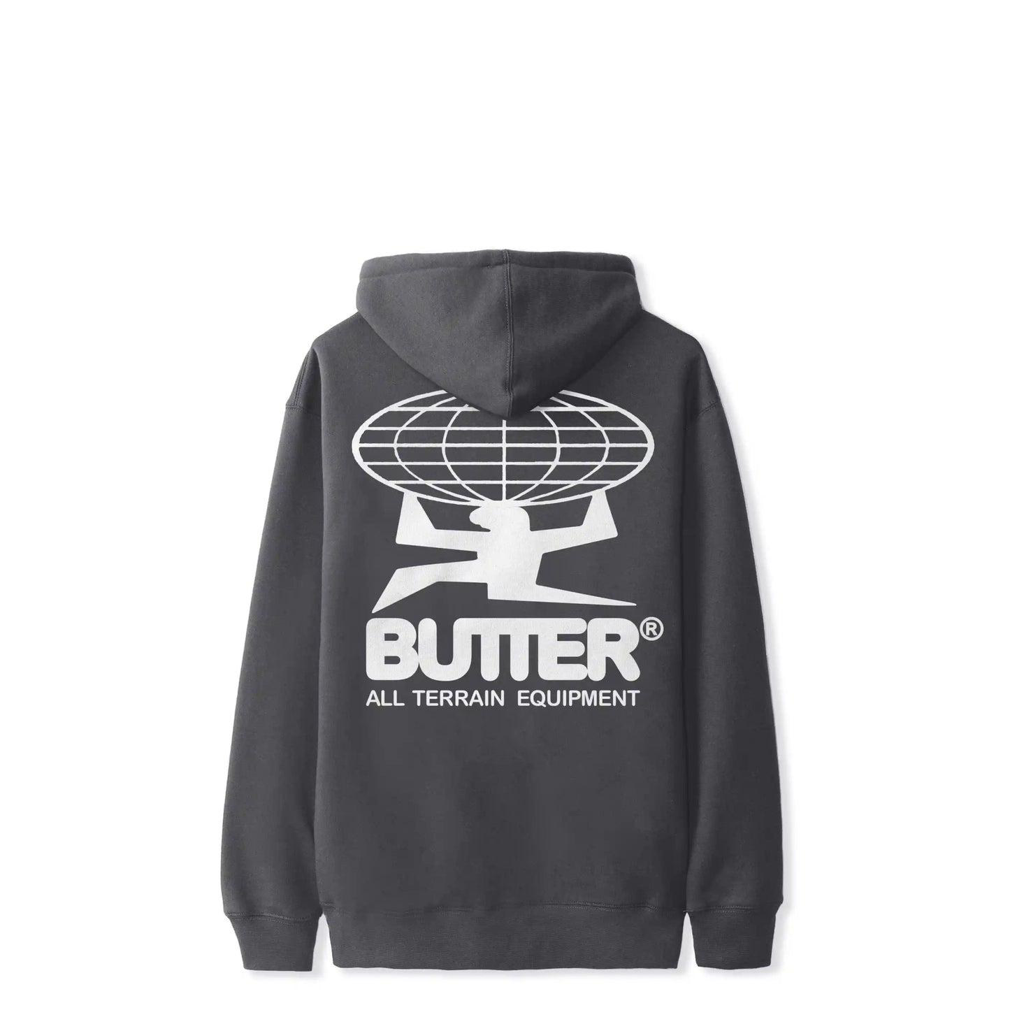 Butter Goods All Terrain Pullover Hood, washed steel