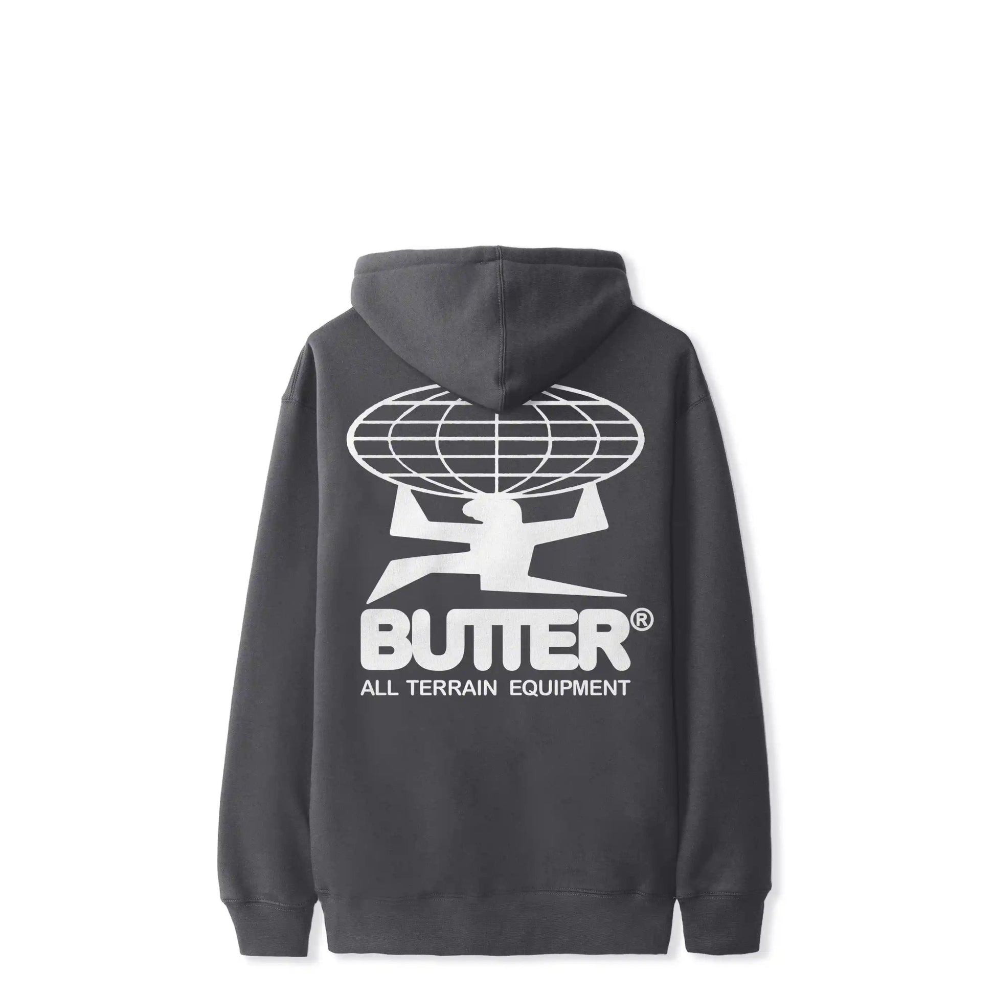 Butter Goods All Terrain Pullover Hood, washed steel