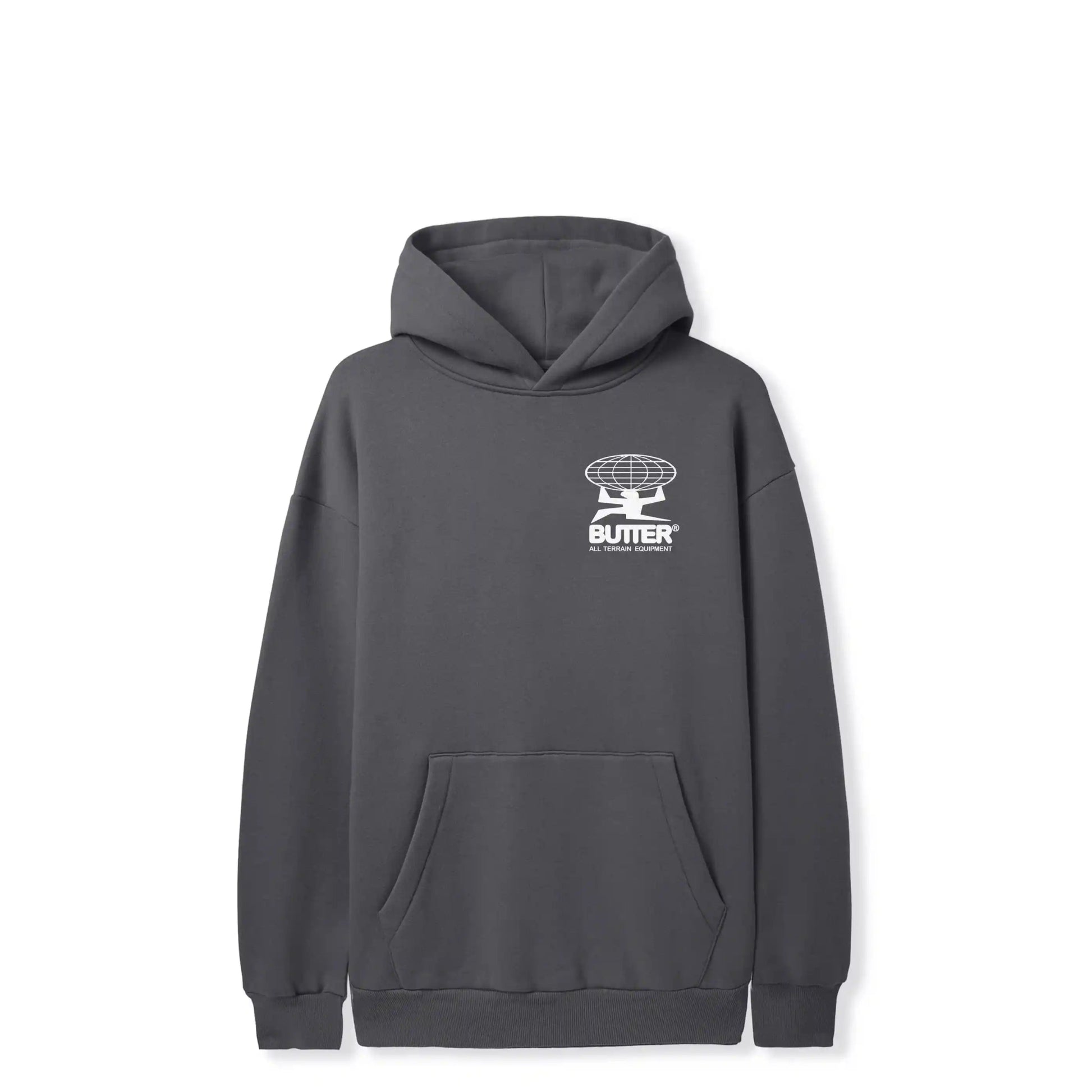 Butter Goods All Terrain Pullover Hood, washed steel - Tiki Room Skateboards - 2