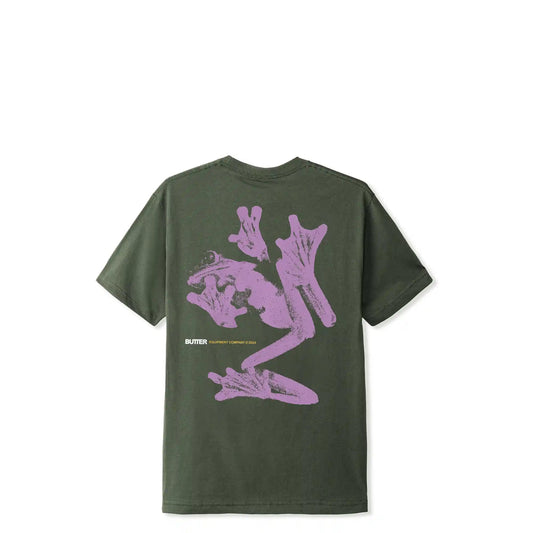 Butter Goods Amphibian Tee, army