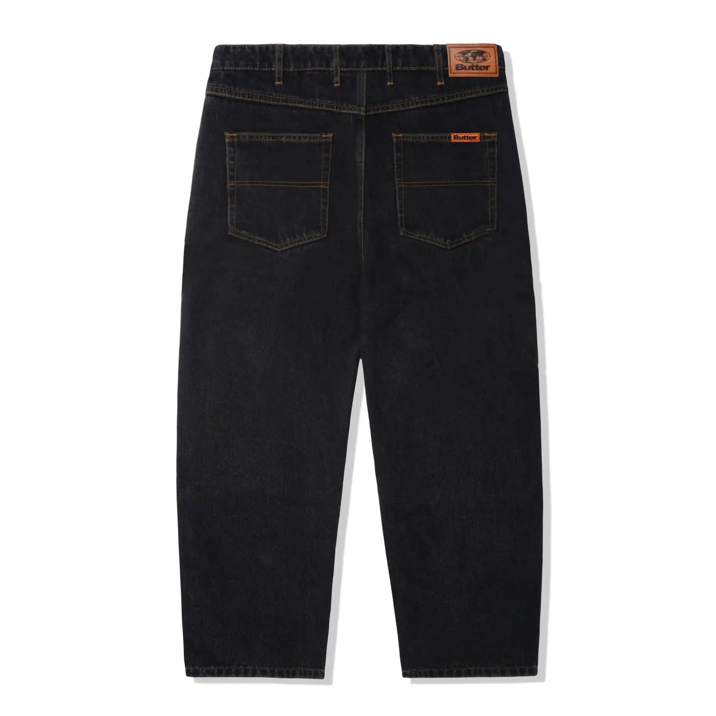 Butter Goods Baggy Denim Jeans, washed black - Tiki Room Skateboards Butter Goods Baggy Denim Jeans, washed black - Tiki Room Skateboards