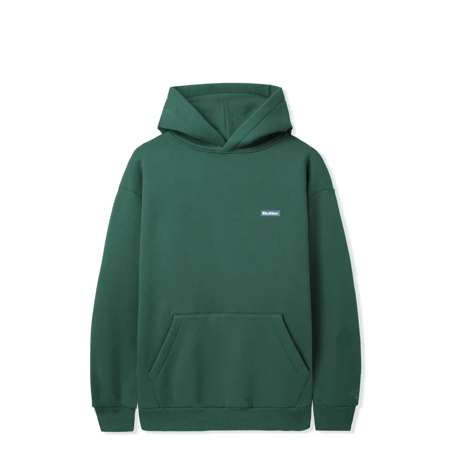 Butter Goods Basic Pullover Hood, forest - Tiki Room Skateboards - 1