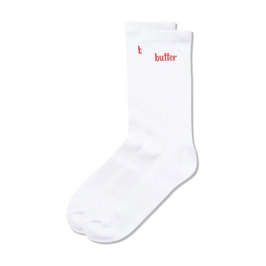Butter Goods Basic Socks, white