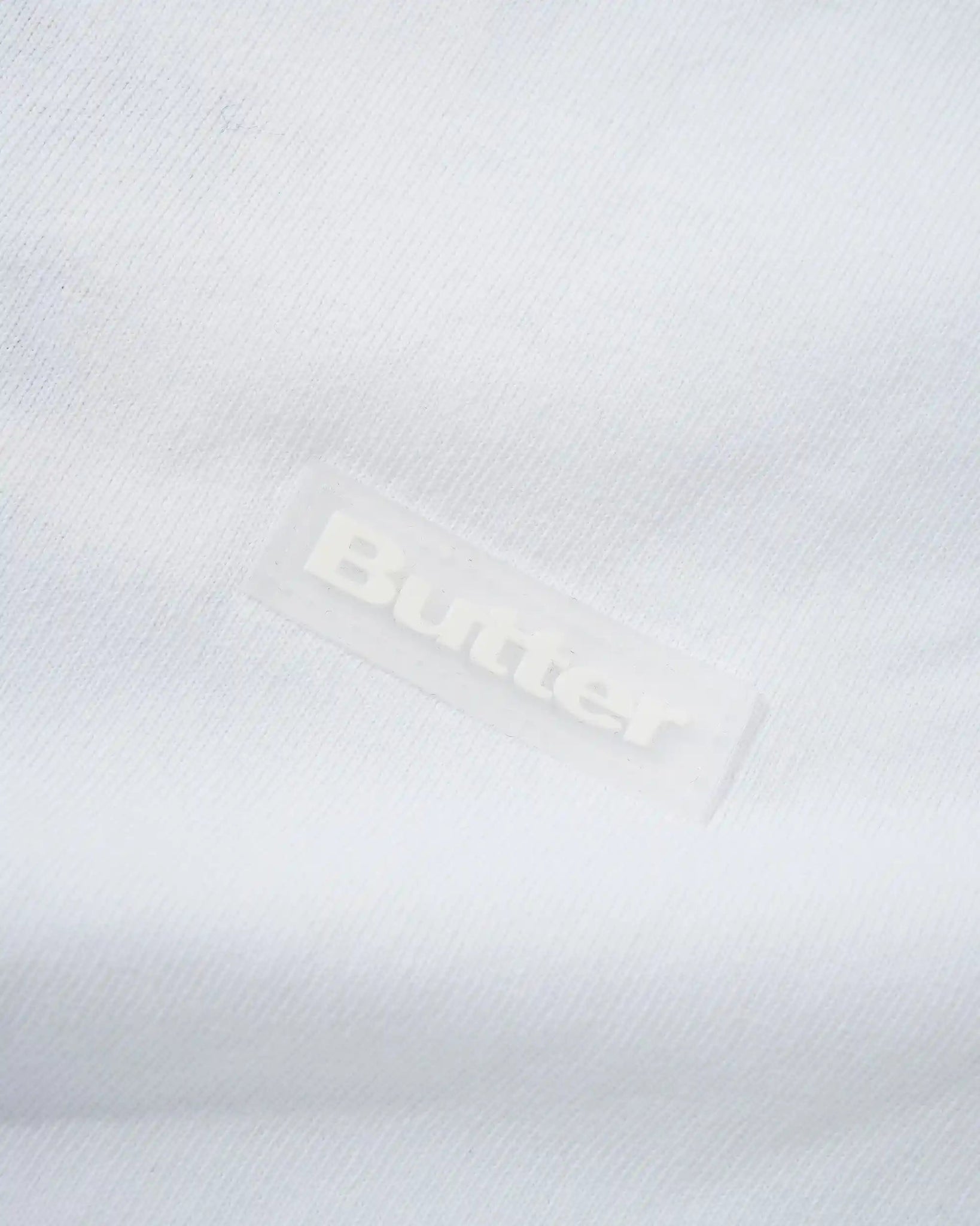 Butter Goods Basic Tee, white - Tiki Room Skateboards - 3