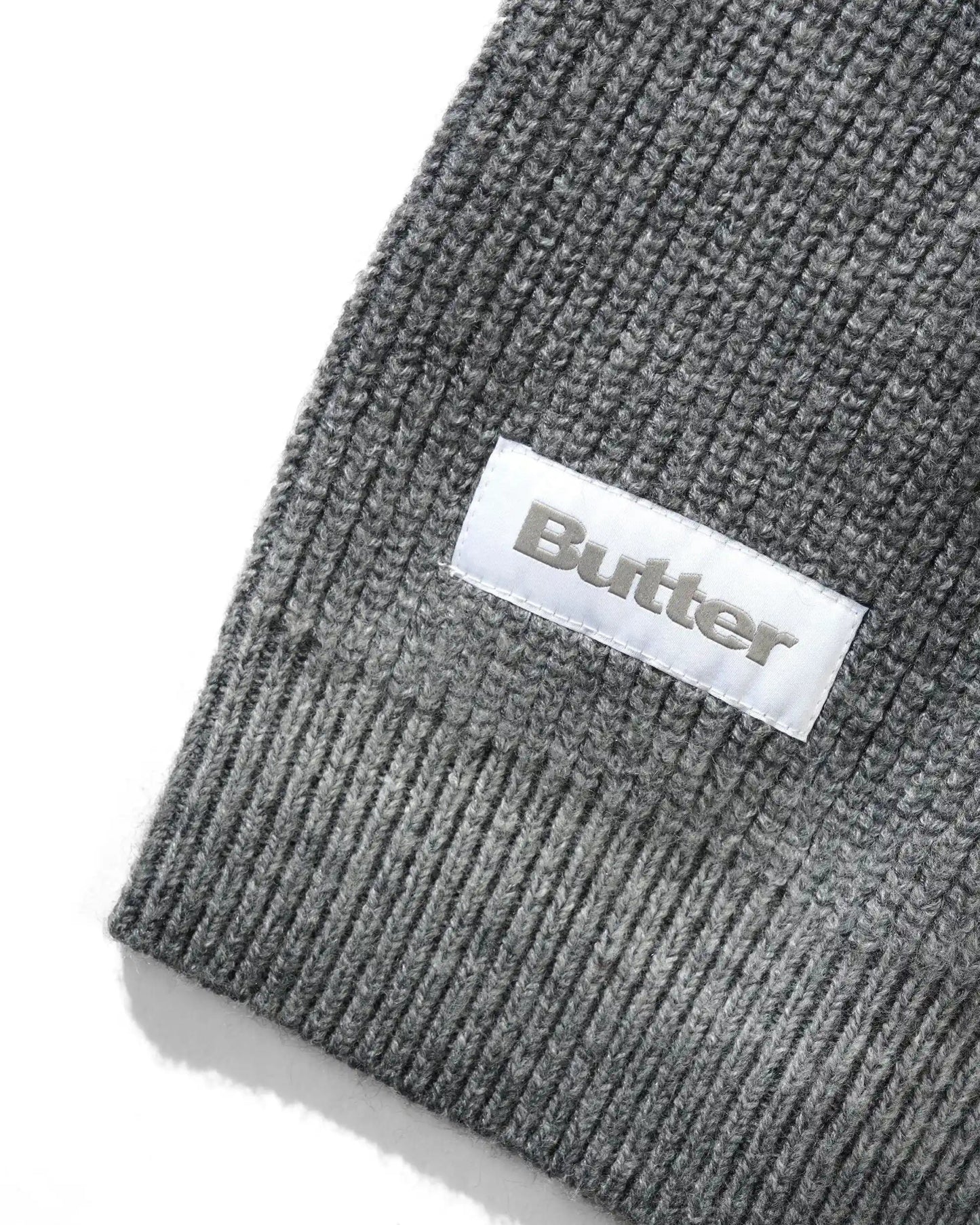 Butter Goods Beams Knit Sweater, charcoal - Tiki Room Skateboards - 2