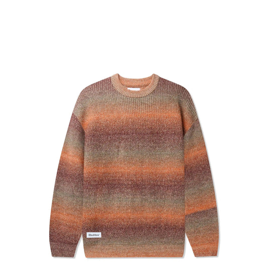 Butter Goods Beams Knit Sweater, ochre - Tiki Room Skateboards - 1