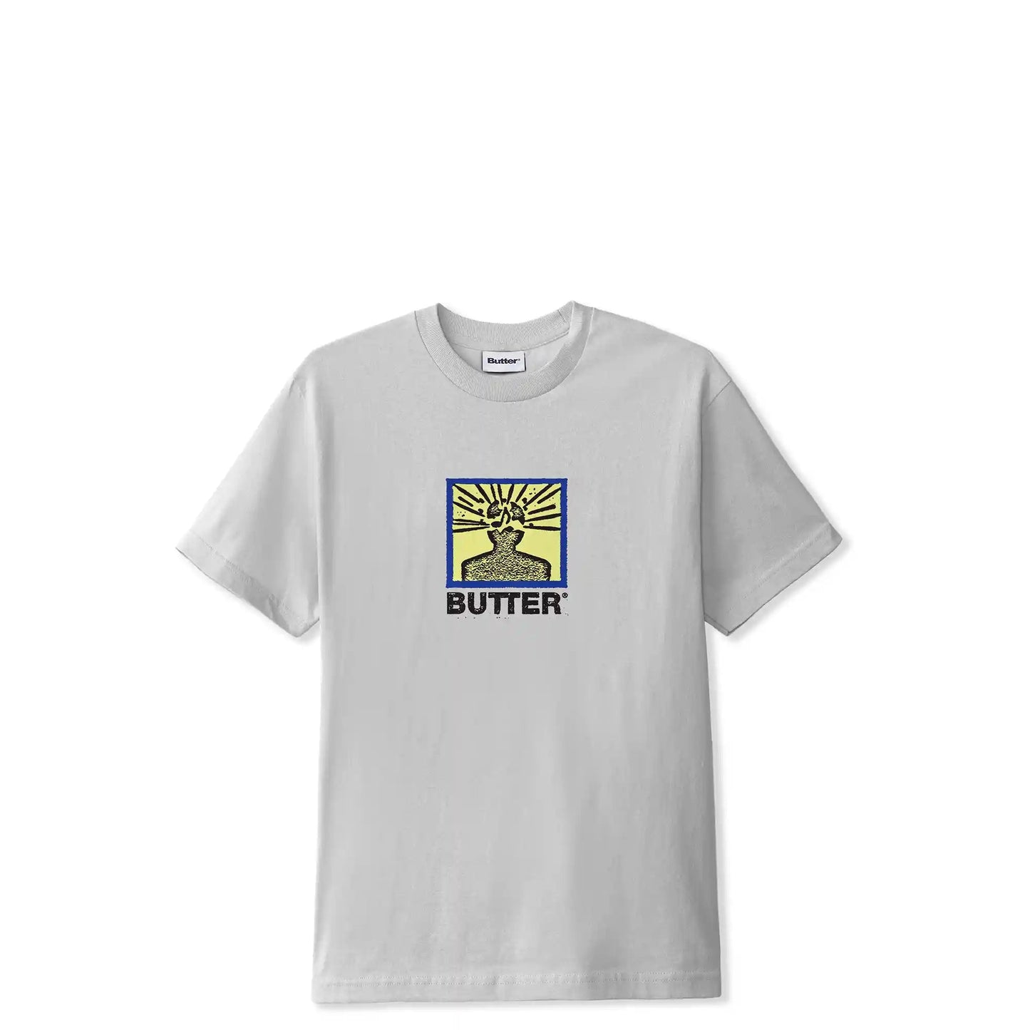 Butter Goods Explosion Tee, cement - Tiki Room Skateboards - 1