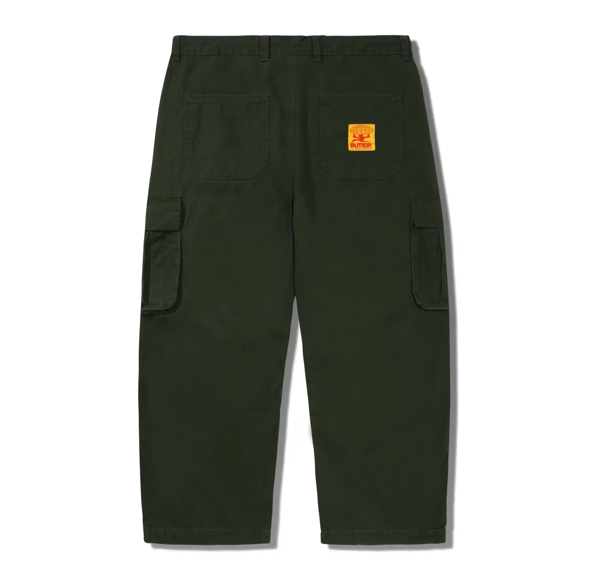 Butter Goods Field Cargo Pants, forest green - Tiki Room Skateboards - 1