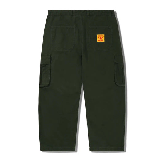 Butter Goods Field Cargo Pants, forest green - Tiki Room Skateboards - 1