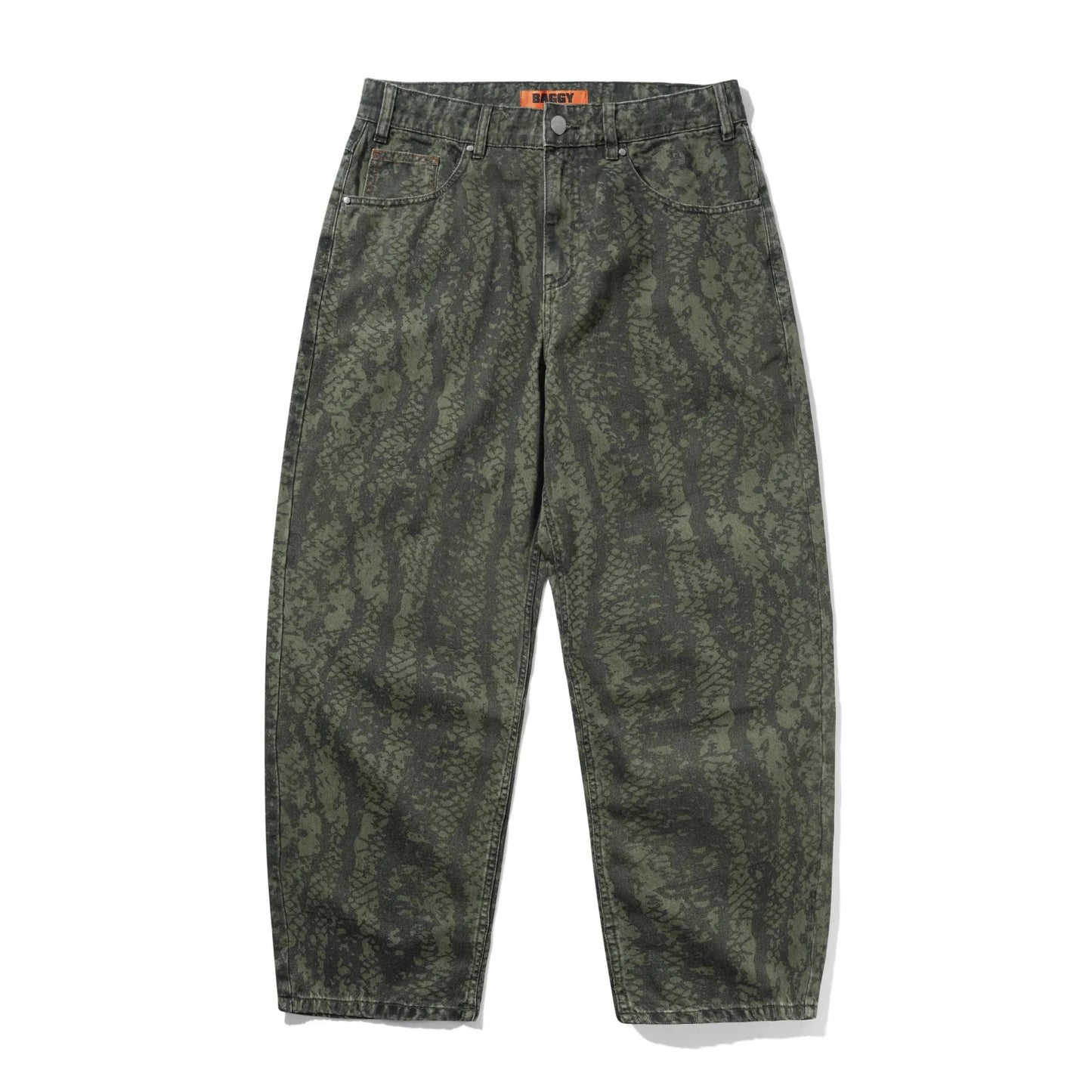 Butter Goods Garage Denim Jeans, lowland camo - Tiki Room Skateboards - 1