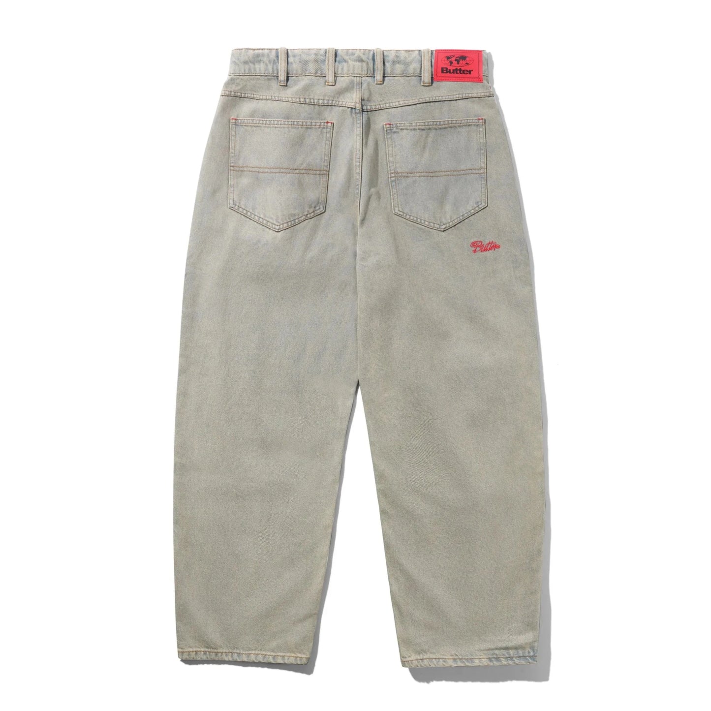 Butter Goods Garage Denim Jeans, sunfade blue - Tiki Room Skateboards - 2