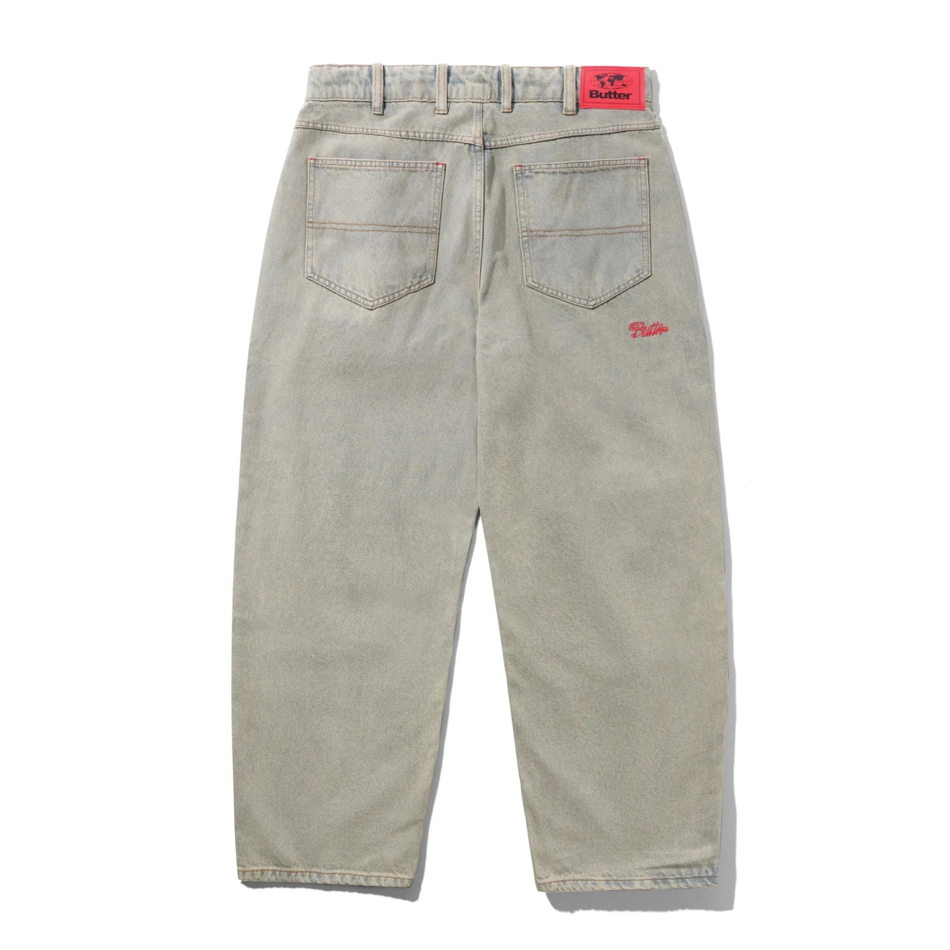 Butter Goods Garage Denim Jeans, sunfade blue - Tiki Room Skateboards - 2