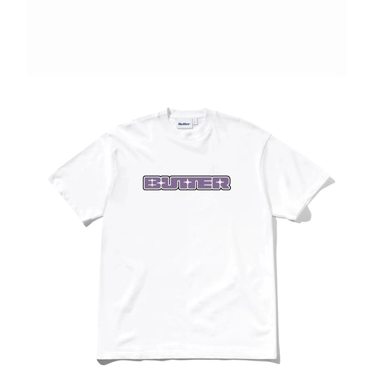 Butter Goods Glint Tee, white - Tiki Room Skateboards - 1