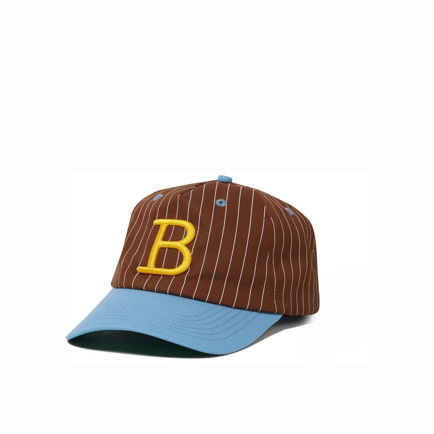 Butter Goods League Baseball Cap, brown / sky blue - Tiki Room Skateboards - 1