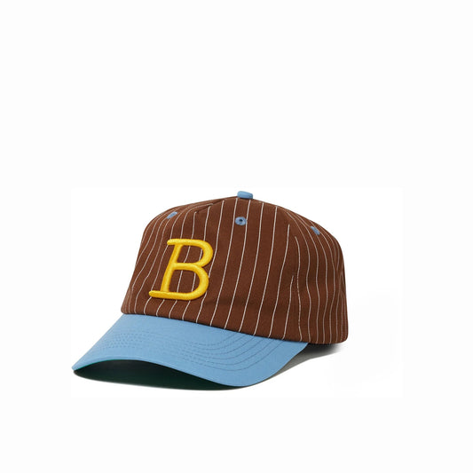 Butter Goods League Baseball Cap, brown / sky blue - Tiki Room Skateboards - 1