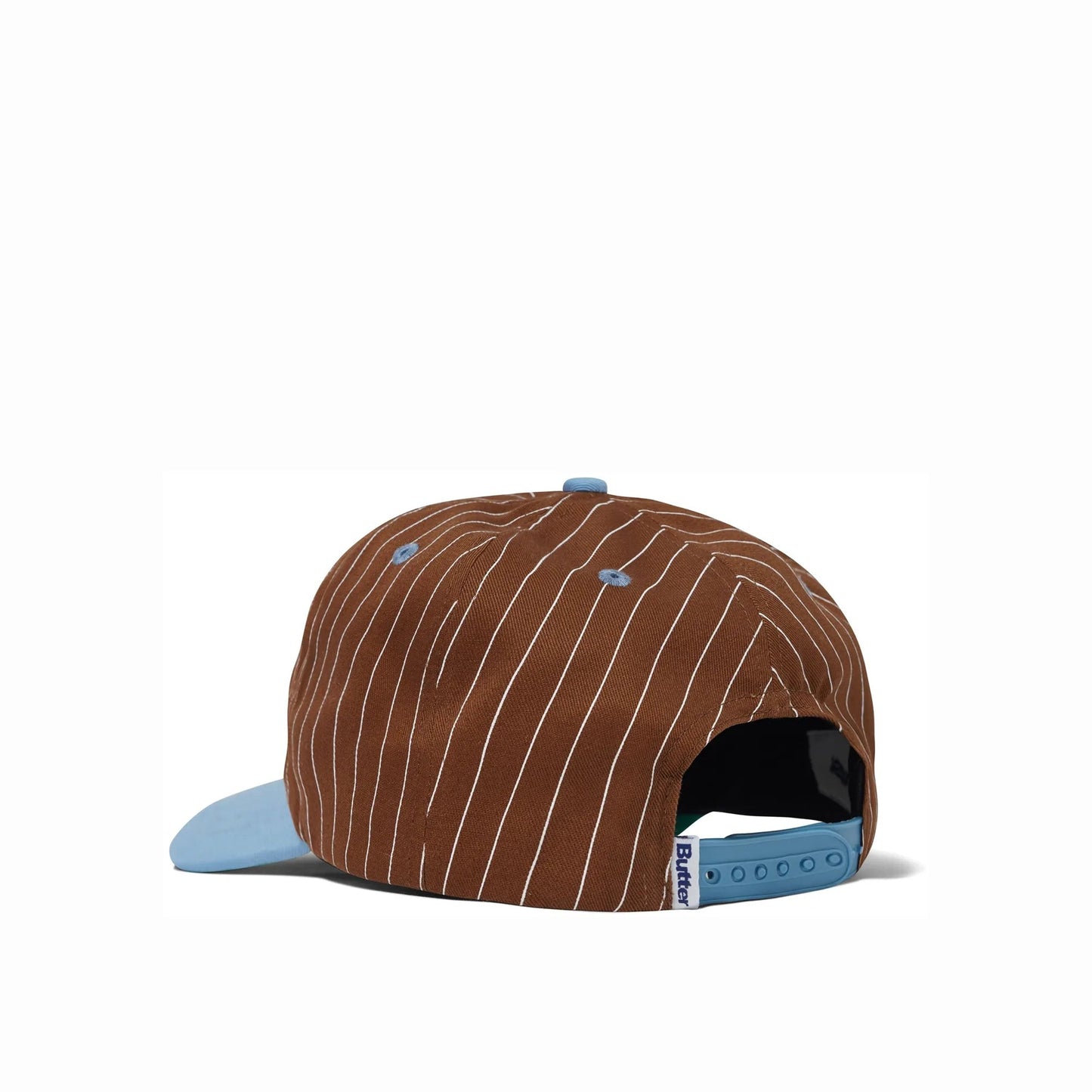 Butter Goods League Baseball Cap, brown / sky blue - Tiki Room Skateboards - 2