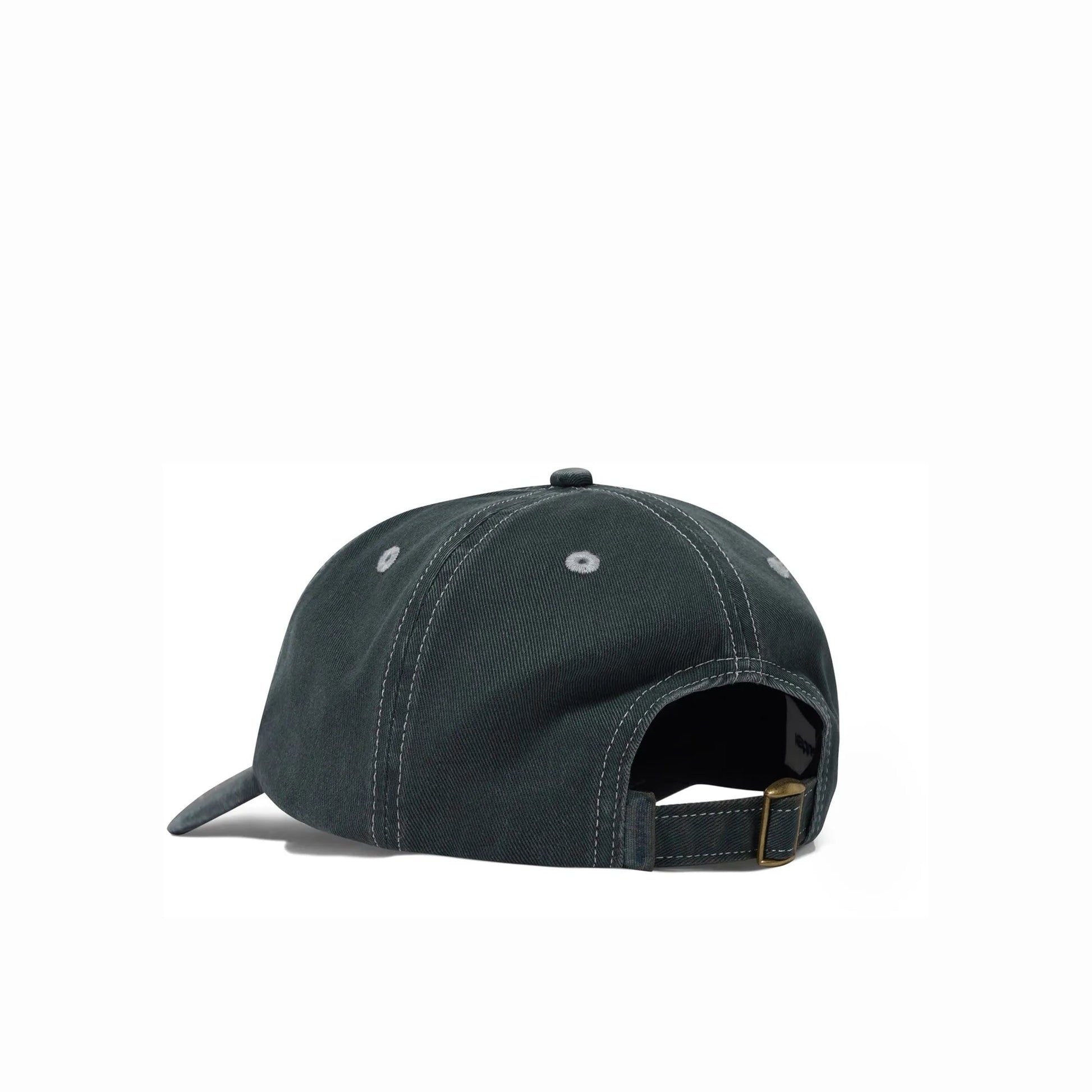 Butter Goods Rounded Logo 6 Panel Cap, washed black - Tiki Room Skateboards - 2