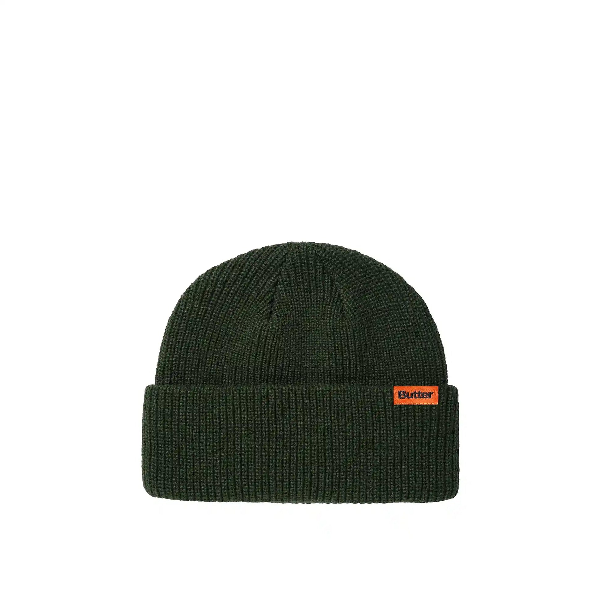 Butter Goods Tall Wharfie Beanie, army