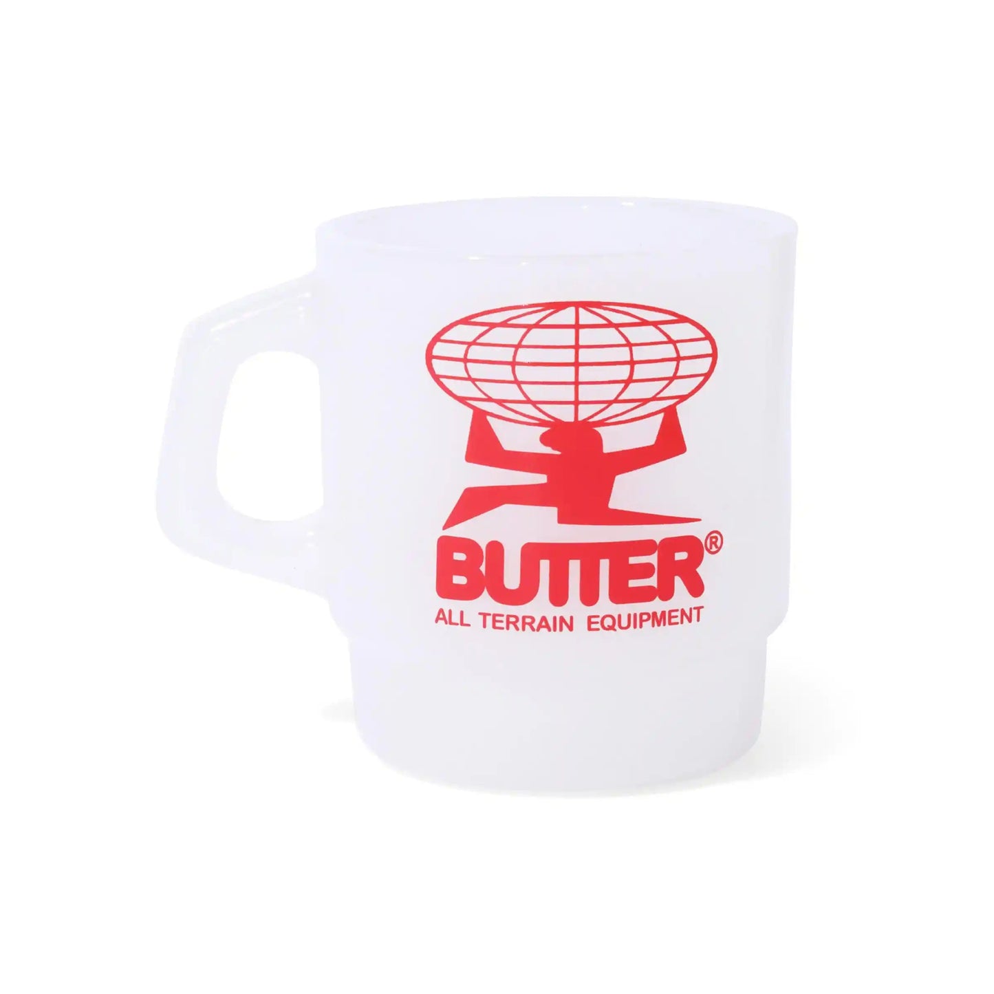 Butter Goods Terrain Mug, white - Tiki Room Skateboards - 1