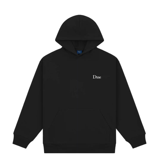 Dime Classic Small Logo Hoodie, black