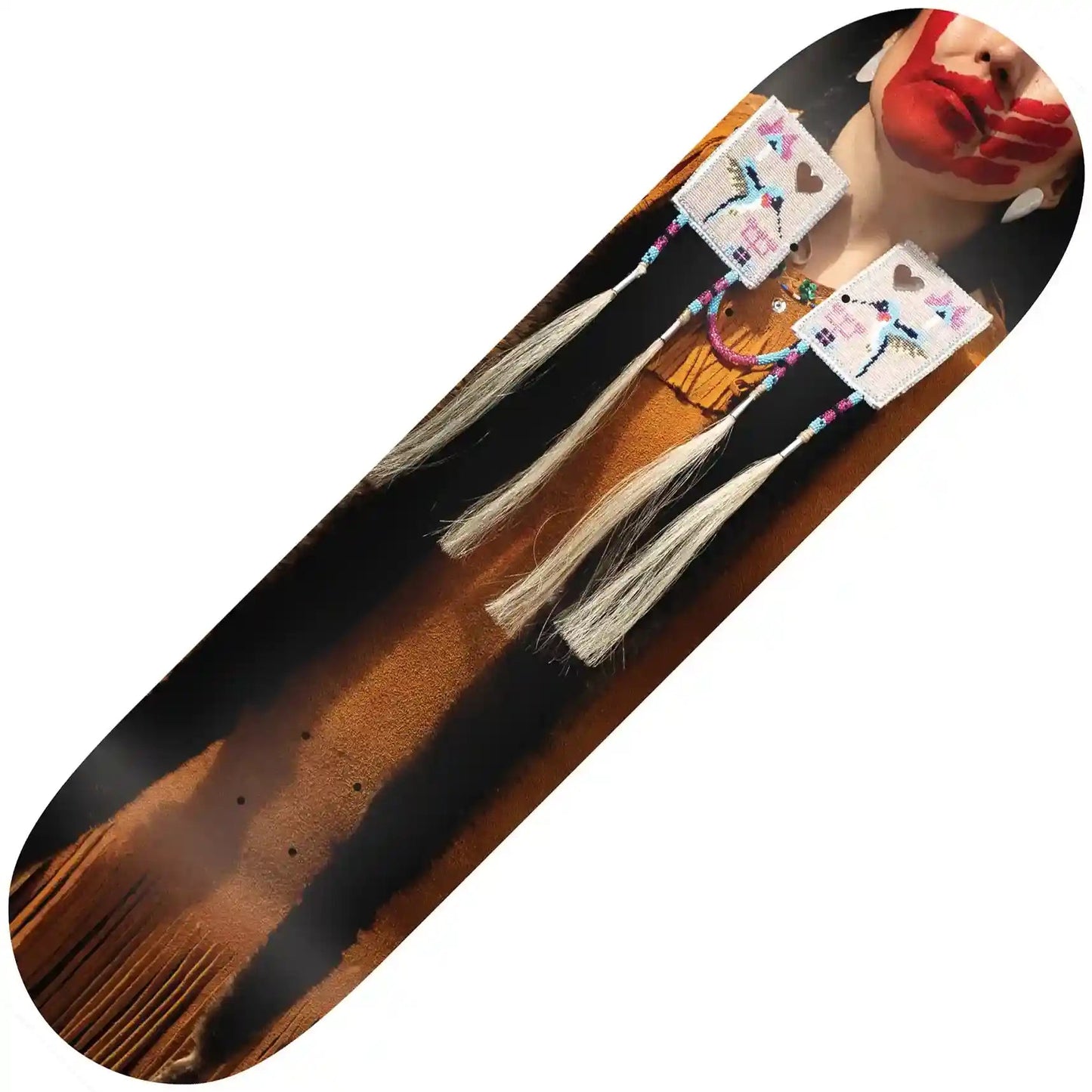 Colonialism Rose Archie MMIWG2S Deck (7.75") - Tiki Room Skateboards - 1